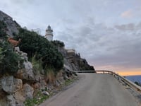 Faro des Cap Gros from Port de Sóller