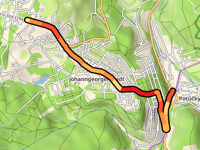 Fastenberg / Eibenstockerstrasse von Potůčky
