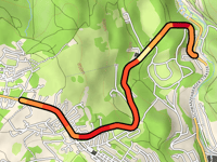 Fastenberg / Eibenstockerstrasse über Steigerstrasse
