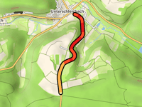 Fatschenbrunner Berg desde Unterschleichach