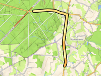 Faux-plat de Villeneuve vanuit La Grétais
