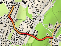 Feldafinger Strasse von Possenhofen