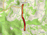 Feuerriegelweg West von Gossendorf