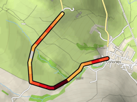 Fiddler Hill da Cononley via Netherghyll Lane