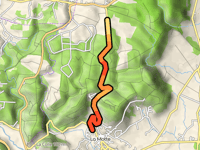 Route de Figanières da La Motte