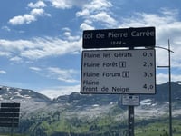 Col de la Pierre Carrée von Balme