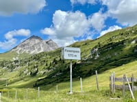 Flexenpass vanuit Lech