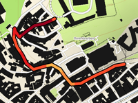 Florentinerberg über Burgstrasse