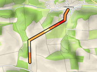 Flurstrasse desde Allenberg
