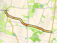 Fontrailles przez Chemin de Labarthe
