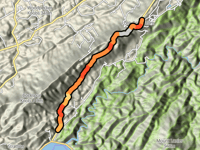 Foothills Parkway / Look Rock von Chilhowee