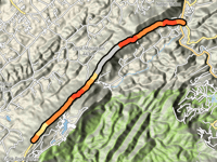 Foothills Parkway / Look Rock von Walland