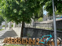 Berbenno from Ponte Giurino