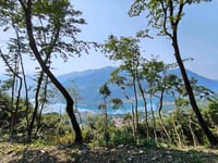 Forcella di Ranzanico / Valle Rossa from Spinone al Lago