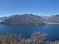 La Forcora von Maccagno über Lago Delio