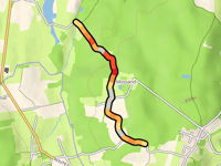 Forêt de Pontsuard via Chemin du Mossand
