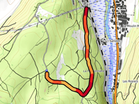 Forêt du Laverron da Pontarlier via La Fauconnière