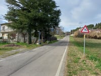 Formignano depuis Borello par Via Formignano