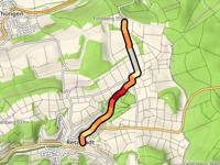 Forstberg vanuit Retzstadt