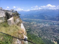Fort du Saint Eynard depuis La Pillonières