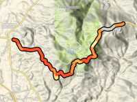 Fort Mountain von Chatsworth
