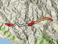 Fort Ross Road von Cazadero