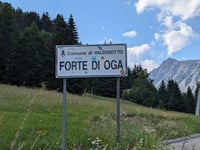 Forte di Oga von Santa Lucia