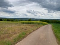 Fouerbierg / Ënner Fooss von Bettendorf über Am Ieselswee