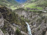 Fouillouse from Saint-Paul-sur-Ubaye