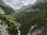 Fouillouse from Saint-Paul-sur-Ubaye