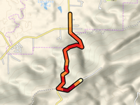 Fourche Mountain z Danville