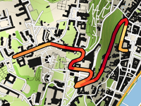 Fourvière über Montée du Chemin Neuf