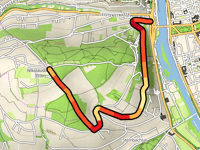 Frankenwarte / Niklausberg via Spitalweg