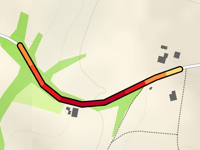 Franz-Gerauer-Strasse vanuit Oberwesterbach