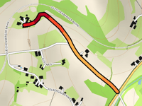 Franz Maier Weg von Oedt