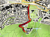 Frauenstuhlweg von Iserlohn