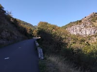 Col du Bénas - Freyssenet von Privas über Route du Coiron