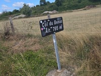 Col du Bénas - Freyssenet von Privas über Route du Coiron