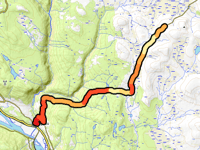 Friisvegen desde Ringebu