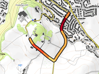 Frodsham Hill via Manley Road