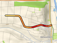 Fronberg przez Schlossstrasse