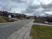 Fuglsangsvej przez Østergade