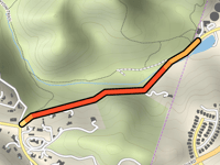 Fullerton Road von Pathfinder Road