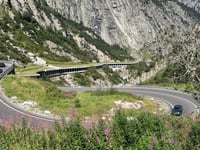 Furkapass from Amstëg