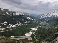 Furkapass von Realp