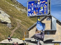 Furkapass von Realp