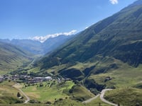 Furkapass from Realp