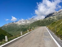 Furkapass from Realp