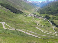 Furkapass von Realp