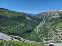 Furkapass von Realp